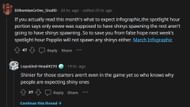 Niantic's Pokemon GO infographic informed players that Alolan starter shinies couldn't be obtained (Image via B0hemianGr0ve_Studio/Reddit)
